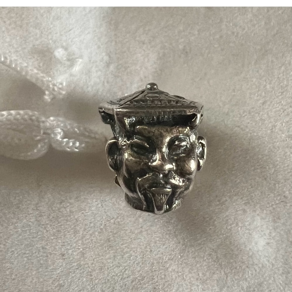 Trollbeads The Nightingale Bead~NEW!~41815~Retired~925S LAA & 18k NEVER WORN